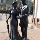Нижний Новгород, улица Большая Покровская, скульптура «Молодая пара»